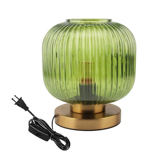auwieou-green-glass-table-lamp-mid-century-modern-table-lamp-ribbed-glass-shade-gold-desk-lamp-night-1