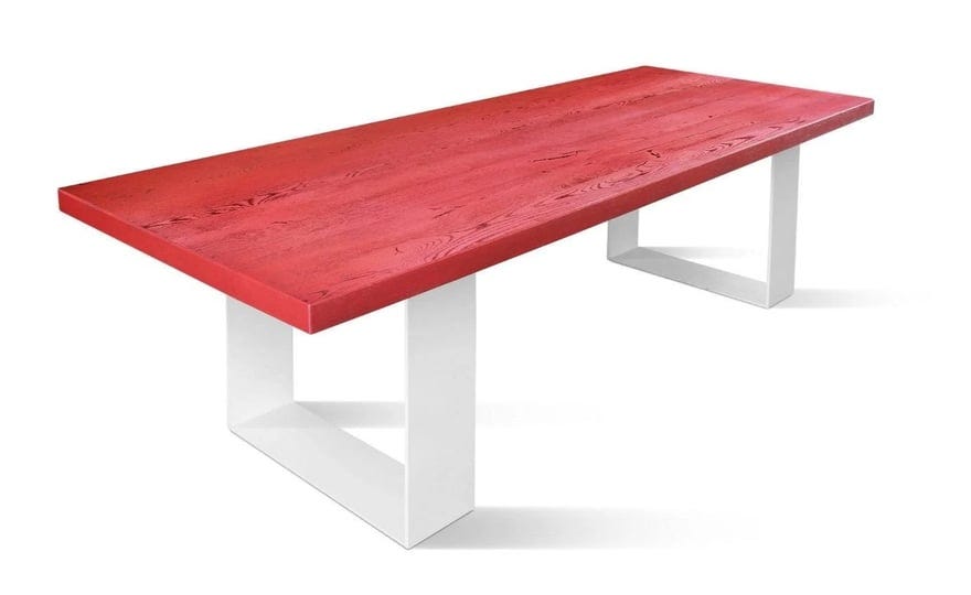 ateks-red-solid-wood-dining-table-red-white-1