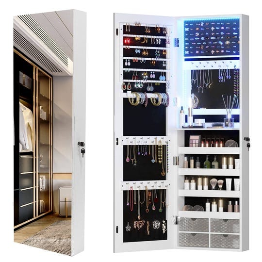 vlsrka-47-2-led-jewelry-mirror-cabinet-wall-door-mounted-jewelry-armoire-organizer-with-full-length--1