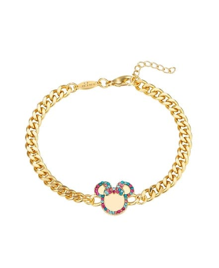 disney-multi-color-crystal-minnie-mouse-curb-bracelet-gold-1