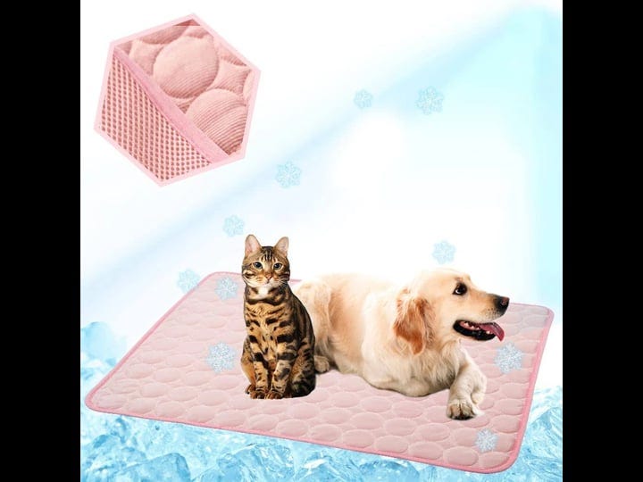 meilimiyu-washable-dog-cooling-mat-ice-silk-pet-self-cooling-pad-blanket-40x28-in-pink-1