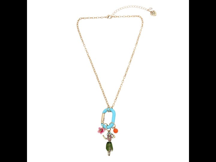betsey-johnson-hula-charm-carabiner-short-pendant-necklace-multi-1