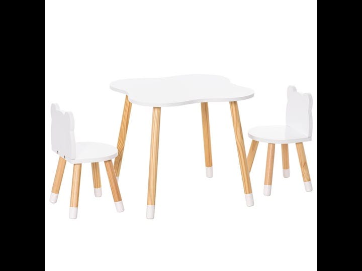 qaba-kids-wooden-table-and-2-chairs-set-for-1-4-years-white-size-22l-x-22w-x-19-75h-1