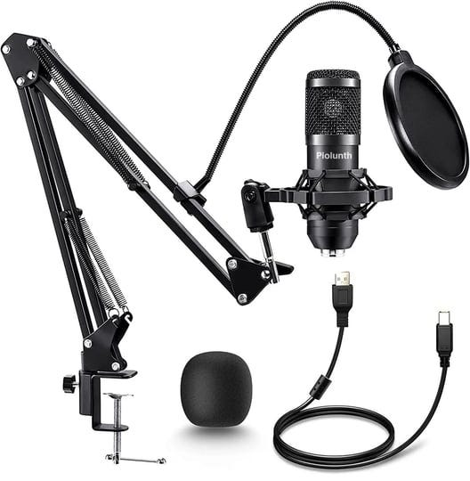 piolunth-usb-microphone-professional-192khz-24bit-plug-play-pc-computer-condenser-cardioid-mic-kit-w-1