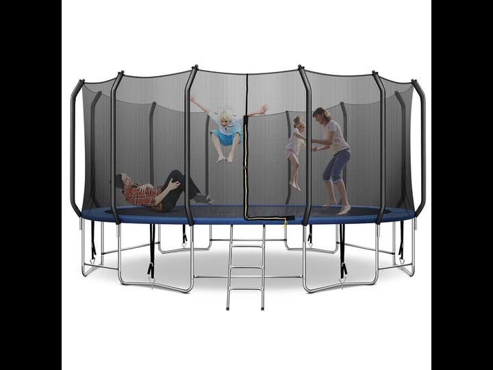 jinsvico-1100lbs-16ft-trampoline-with-balance-bar-6-wind-stakes-16mm-thickened-high-end-curved-poles-1