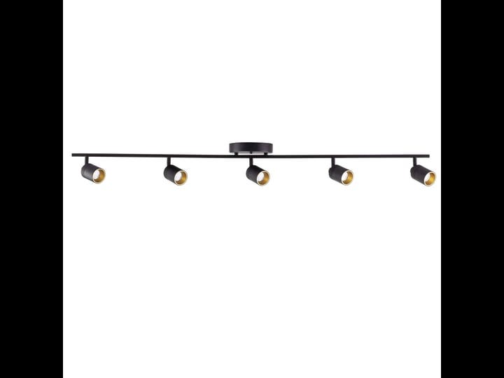 vidalite-led-track-fixture-7w-five-bulb-fixed-rail-ceiling-lighting-with-rotating-heads-3000k-modern-1