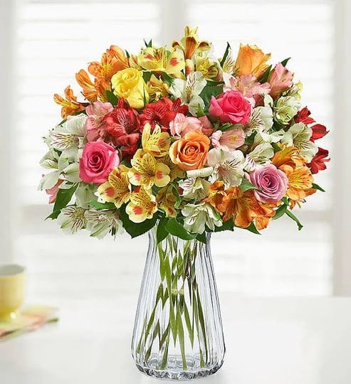 assorted-roses-peruvian-lilies-free-vase-with-free-clear-vase-by-1-800-flowers-1