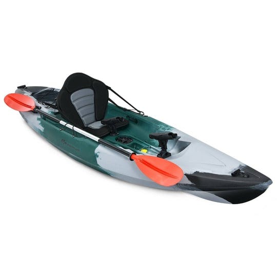 sit-on-top-fishing-kayak-boat-with-fishing-rod-holders-and-paddle-1