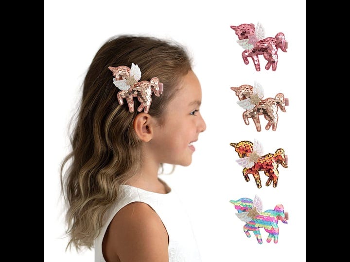 summer-crystal-4pcs-sequins-unicorn-hair-clips-for-girls-stylish-hair-accessory-for-birthdays-daily--1