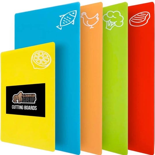 gorilla-grip-original-set-of-5-flexible-plastic-cutting-boards-4-large-plus-small-board-gripped-back-1