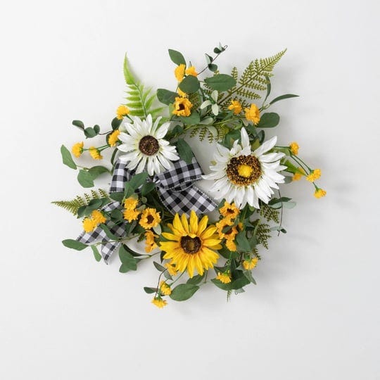 sullivans-artificial-sunflower-gingham-mini-wreath-15h-multicolored-1