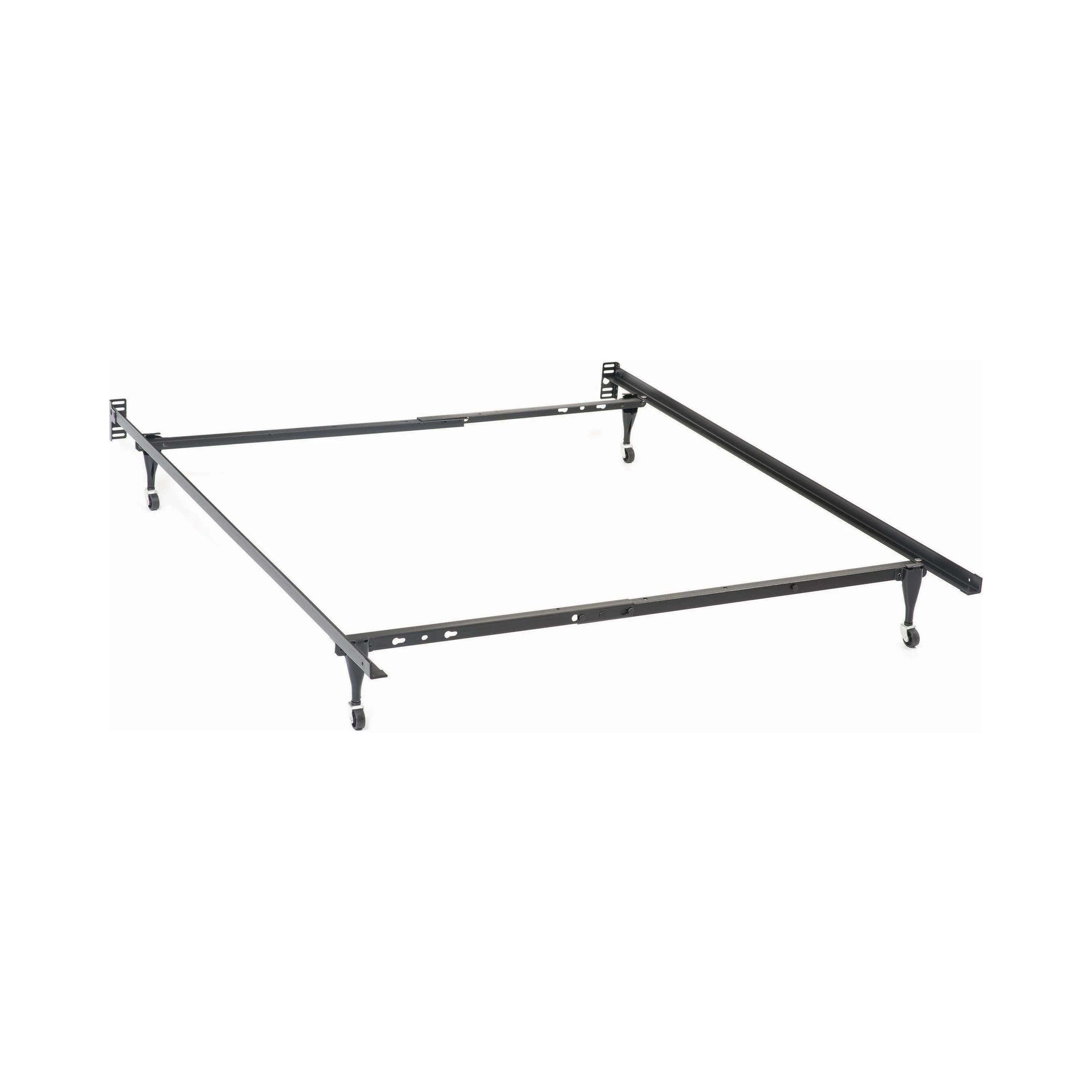 Coaster Black Twin Bed Frame - Stylish and Maneuverable | Image