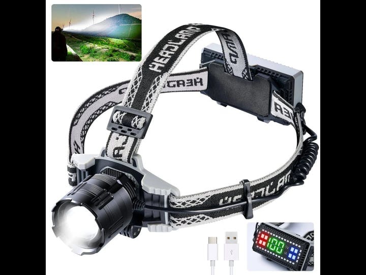brovave-led-rechargeable-headlamp-100000-lumens-super-bright-with-xhp160-4-modes-usb-zoomable-head-l-1