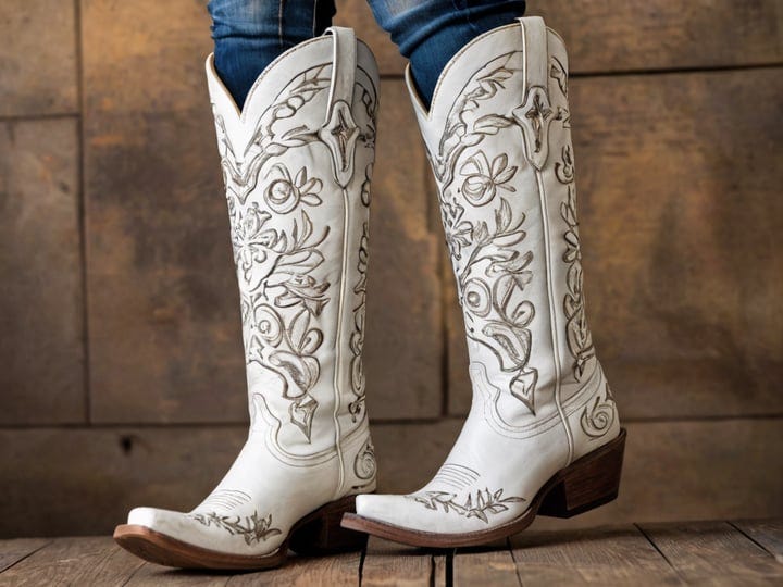 White-Cowgirl-Boots-Knee-High-6
