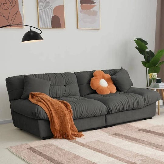 105-in-w-square-arm-velvet-rectangle-3-seats-modern-cloud-sofa-in-dark-gray-1