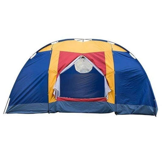 outdoor-party-large-camping-tent-for-8-person-in-blue-1