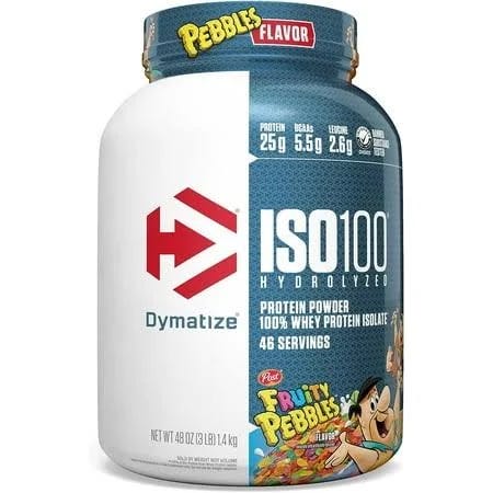 Dymatize ISO100 Hydrolyzed Whey Protein Powder for Muscle Building | Image
