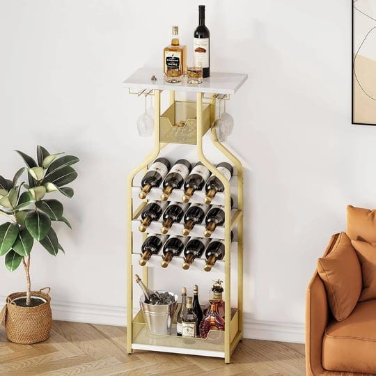 wine-rack-wine-bottle-holders-stands-16-bottle-freestanding-gold-1