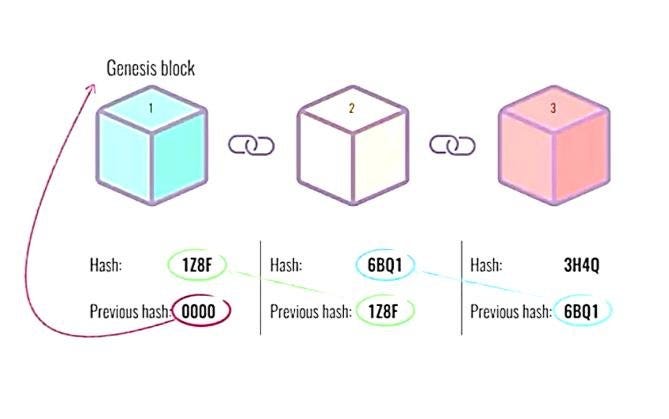 Genesis Block and Subsequent Blocks