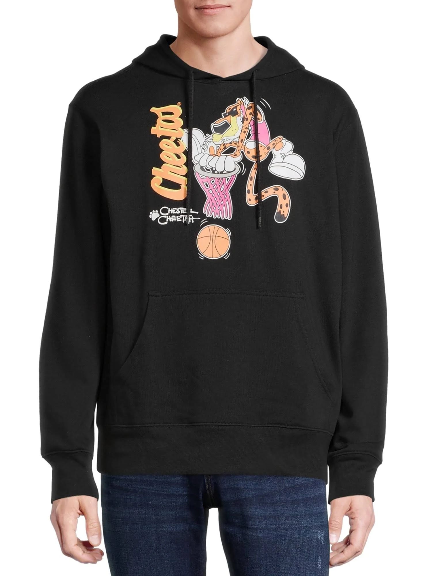 Officially Licensed Cheetos Black and Orange Graphic Hoodie | Image