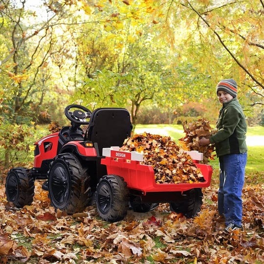 24v-3-in-1-kids-ride-on-tractor-red-1