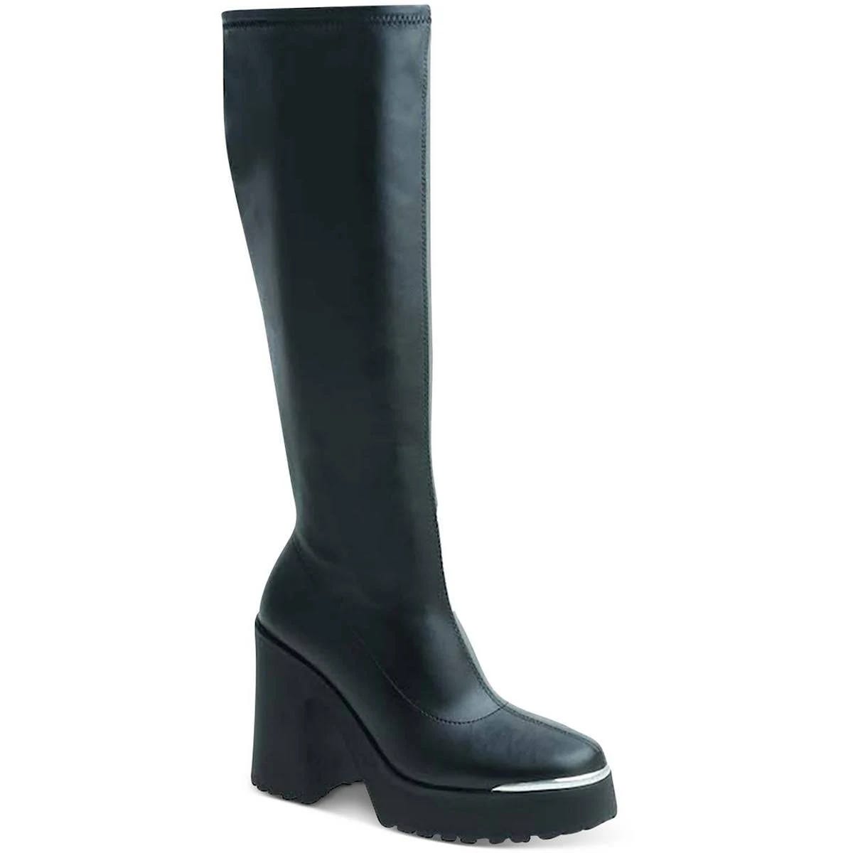 Wild Pair Knee-High Platform Boots for Women: Versatile and Elegant Style | Image