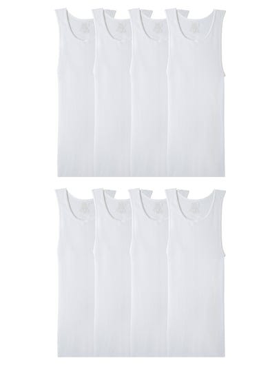 fruit-of-the-loom-mens-active-cotton-blend-white-tank-a-shirts-8-pack-size-medium-1