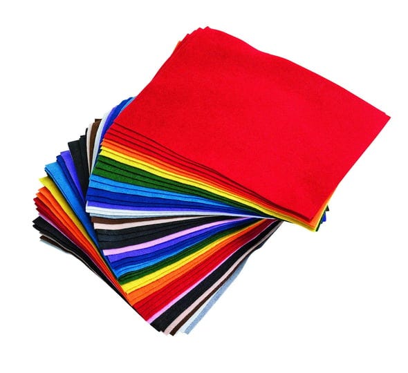 colorations-100-polyester-felt-sheets-9-inches-x-12-inches-13-colors-1mm-thick-50-sheet-pack-for-sew-1
