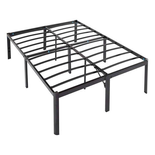 amazon-basics-heavy-duty-non-slip-bed-frame-with-steel-slats-easy-assembly-18-inches-full-1