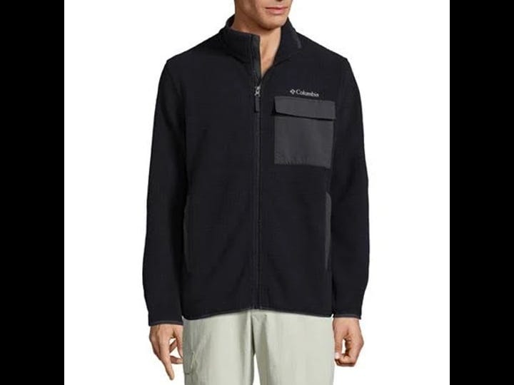 mens-columbia-river-ranch-sherpa-fleece-zip-front-jacket-xx-large-size-2xl-black-1