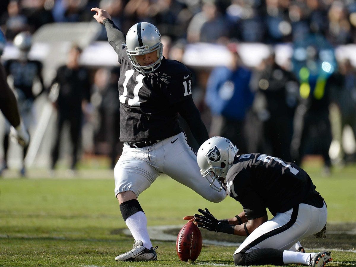 KICKER: Sebastian Janikowski — $3.5 million