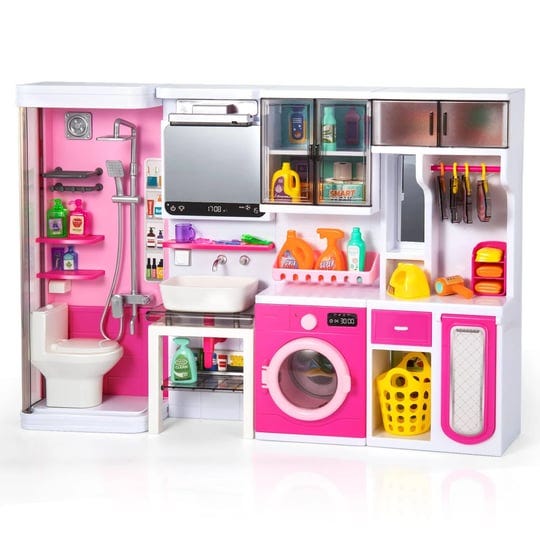 temi-4-in-1-mini-bathroom-playset-with-lights-sounds-pink-play-dressing-table-toy-set-furniture-bath-1