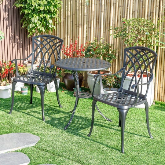 a-touch-of-class-black-cast-aluminium-bistro-set-for-your-space-1