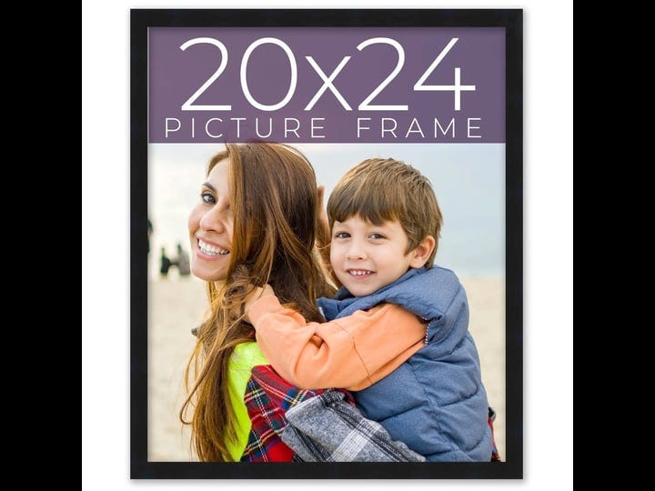 20x24-black-picture-frame-wood-picture-frame-complete-with-uv-noir-classique-1