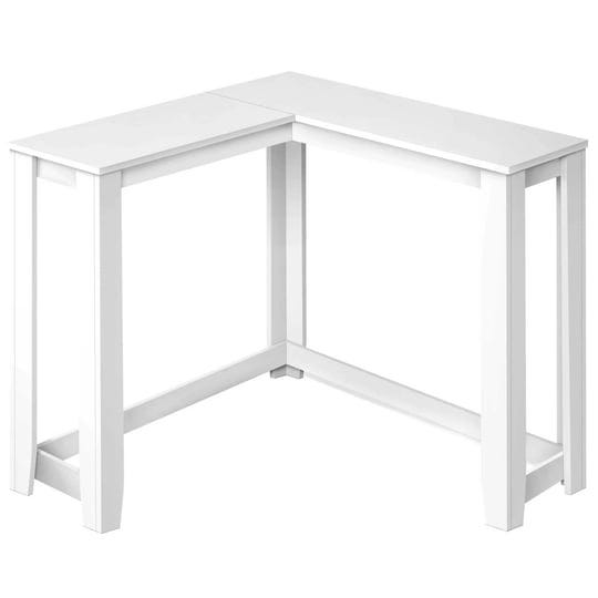 monarch-specialties-36-in-white-corner-console-accent-table-1