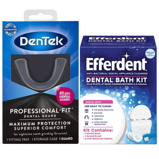 dentek-professional-fit-maximum-protection-dental-guard-and-efferdent-dental-bath-kit-2-count-1