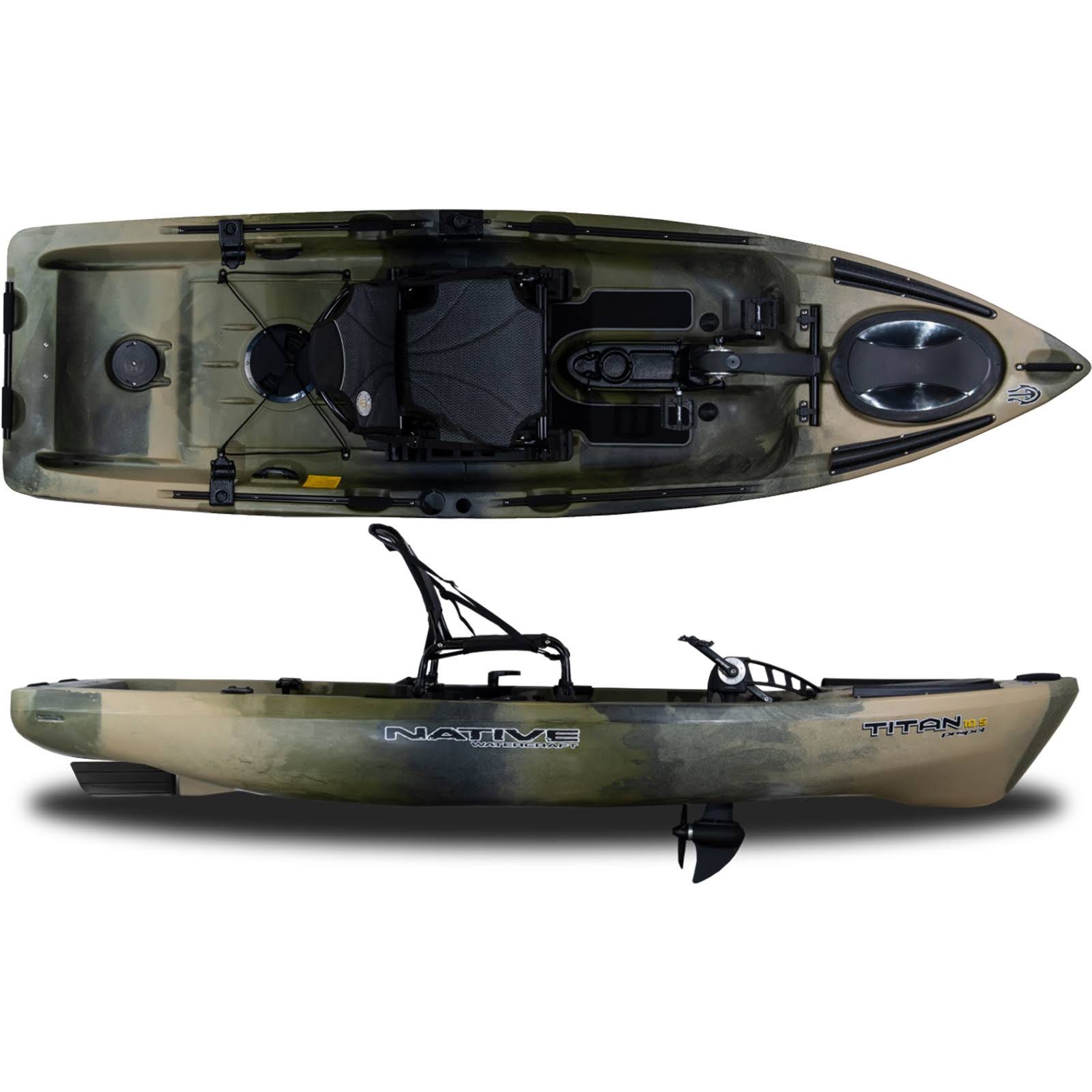 Native Watercraft Titan Propel 10.5 Pedal Fishing Kayak | Image