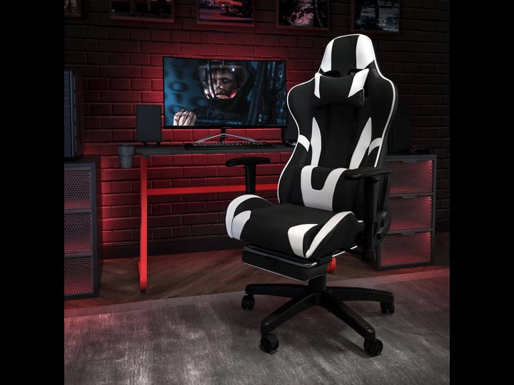 red-gaming-desk-and-black-footrest-reclining-gaming-chair-set-with-cup-1