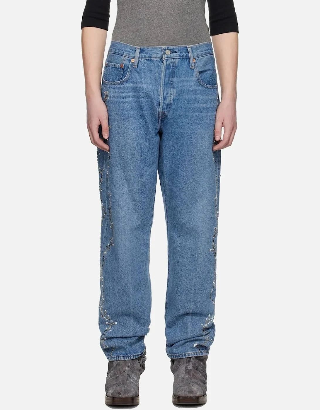 90s Vintage Levi's Women's Jeans: Mid-Rise, Loose Fit, and Timeless Style | Image