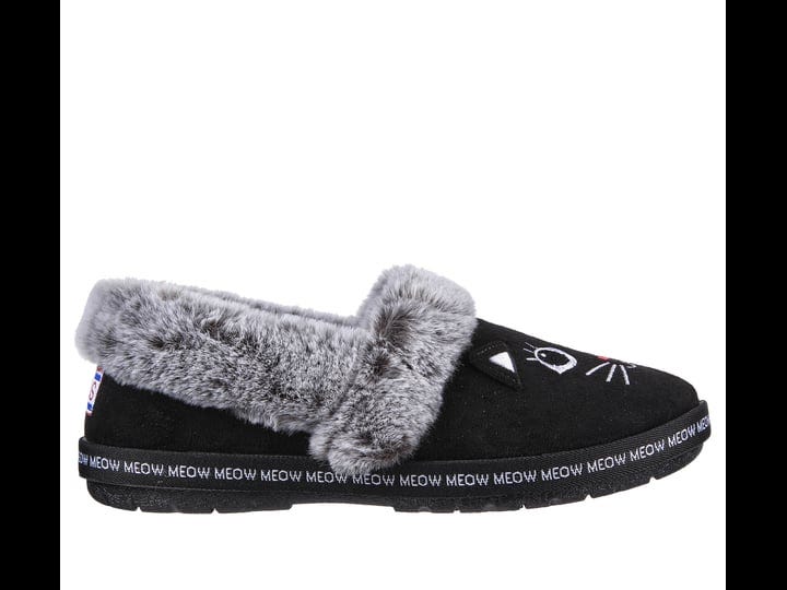 skechers-womens-bobs-too-cozy-meow-pajamas-slippers-11-black-1