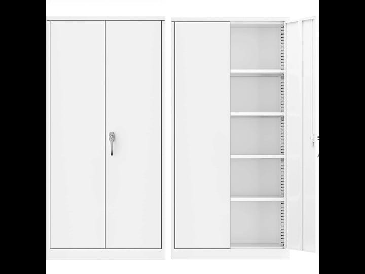 superday-metal-storage-cabinets-71-steel-storage-cabinet-with-lock-tall-white-cabinet-with-2-doors-a-1