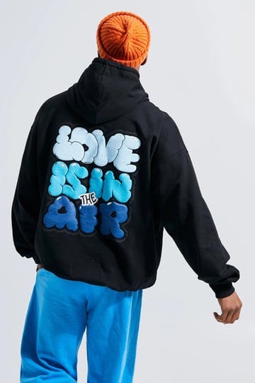 boohooman-mens-oversized-love-is-in-the-air-puff-print-hoodie-black-1