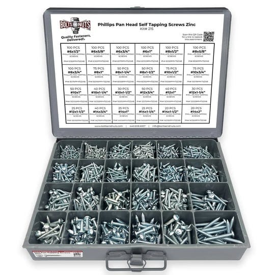 boltsandnuts-com-phillips-pan-head-self-tapping-sheet-metal-screws-zinc-plated-assortment-kit-1421-p-1