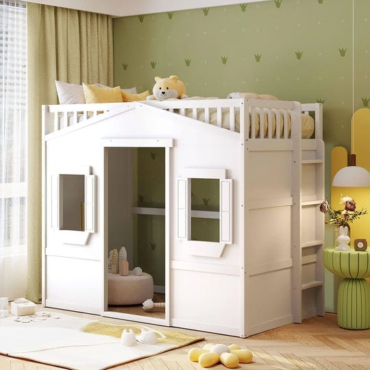 twin-house-loft-bed-frame-for-kids-wood-twin-loft-bed-with-windows-and-guardrail-playhouse-bed-twin--1