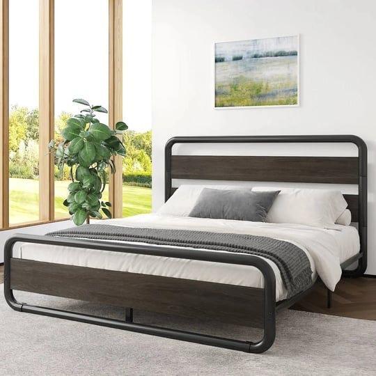 fastfurnishings-full-heavy-duty-round-metal-frame-platform-bed-with-black-wood-panel-headboard-1