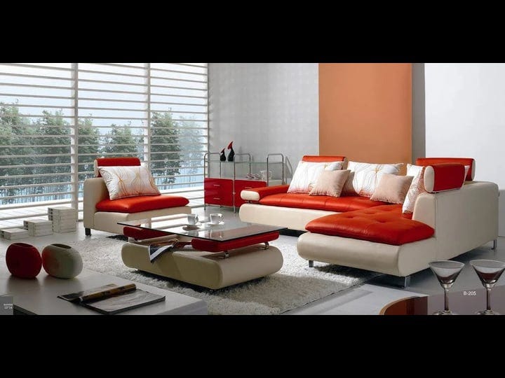 divani-casa-b205-modern-white-red-leather-sectional-sofa-set-1