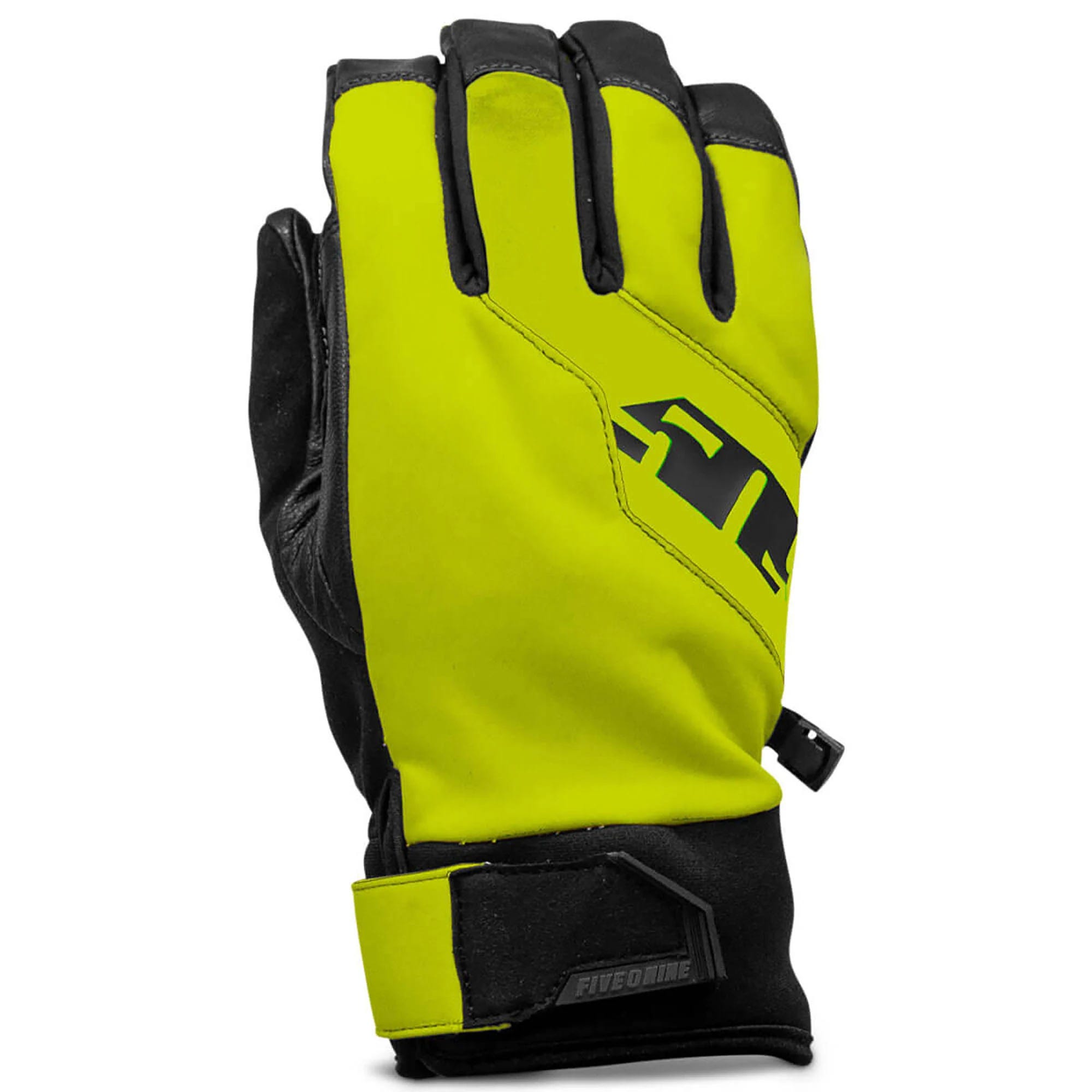 High-Visibility Snowmobile Freeride Gloves with Reinforced Palm & Breathability | Image