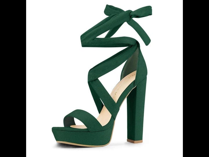 allegra-k-womens-lace-up-platform-block-heel-sandals-green-9