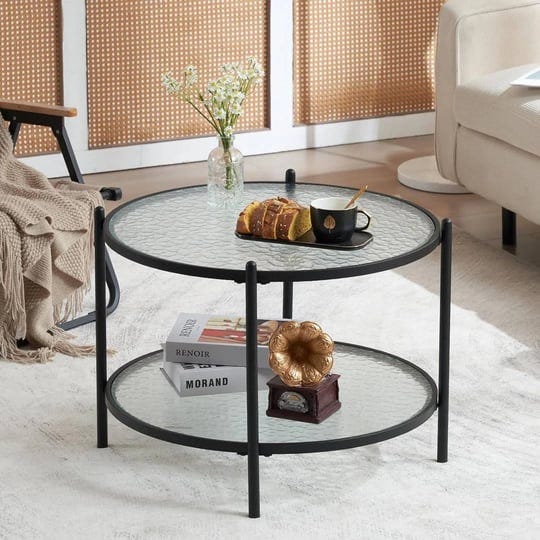 small-matte-black-round-coffee-table-water-wave-glass-circle-clear-coffee-table-center-table-with-2--1