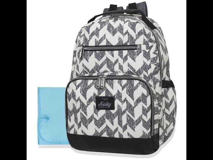 kelty-super-cooler-chevron-backpack-diaper-bag-in-grey-1